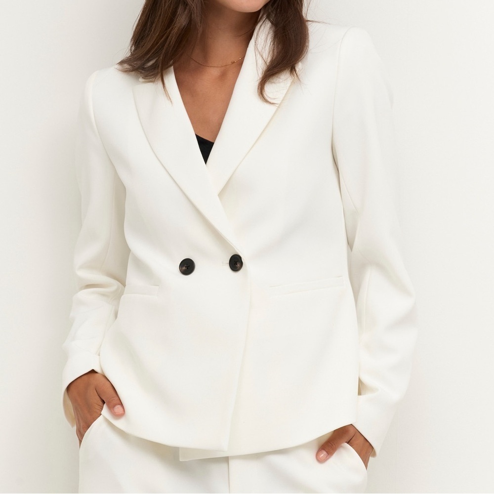 Pink Tartan Y2K Off White Blazer Size 4